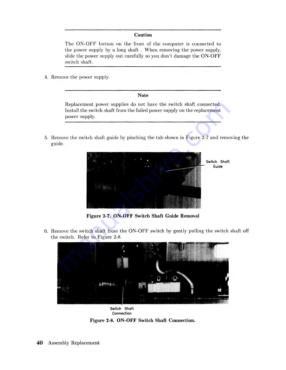 HP 900 Series Service Information Manual Download Page 56