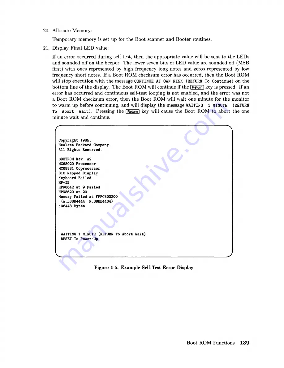 HP 900 Series Service Information Manual Download Page 155