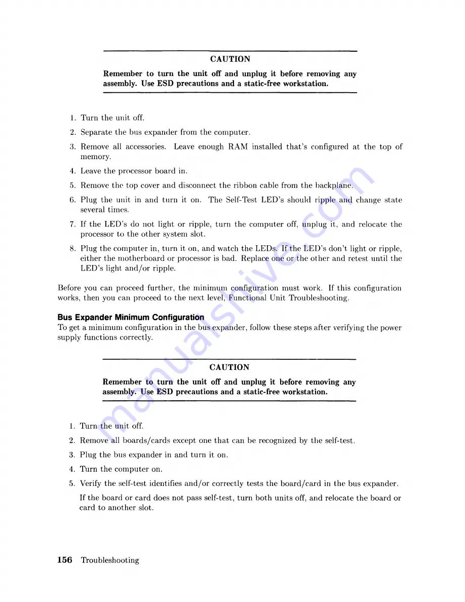 HP 900 Series Service Information Manual Download Page 172