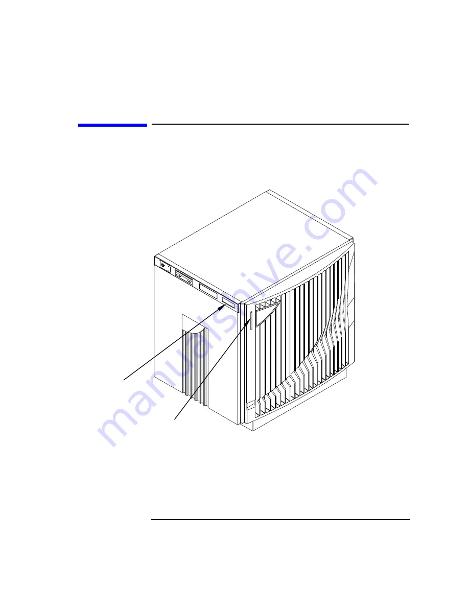 HP 9000 V-Class Operator'S Manual Download Page 35