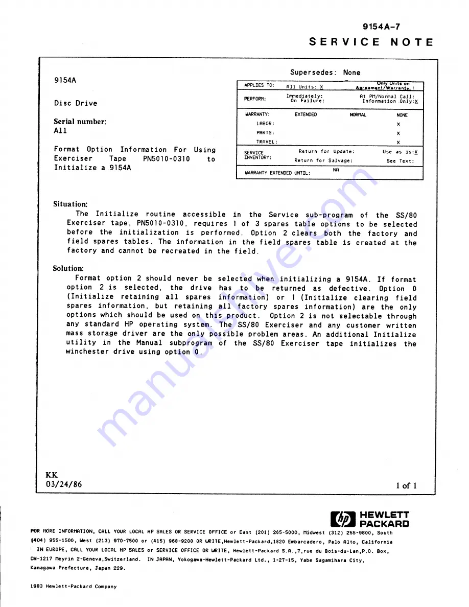 HP 9153A Скачать руководство пользователя страница 103