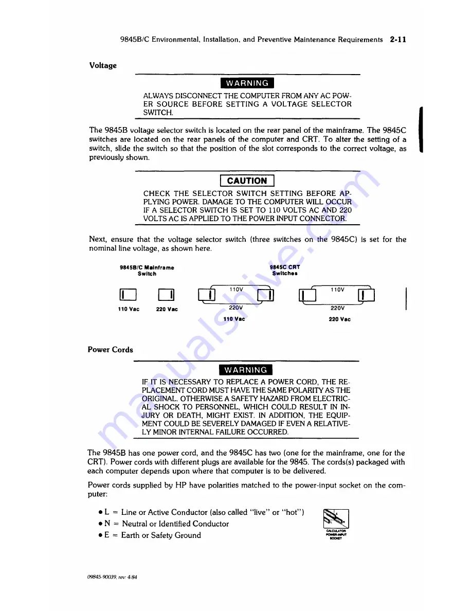 HP 9800 SERIES Скачать руководство пользователя страница 25