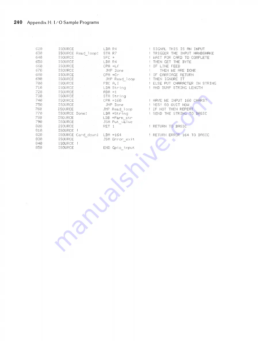 HP 9835A Скачать руководство пользователя страница 263