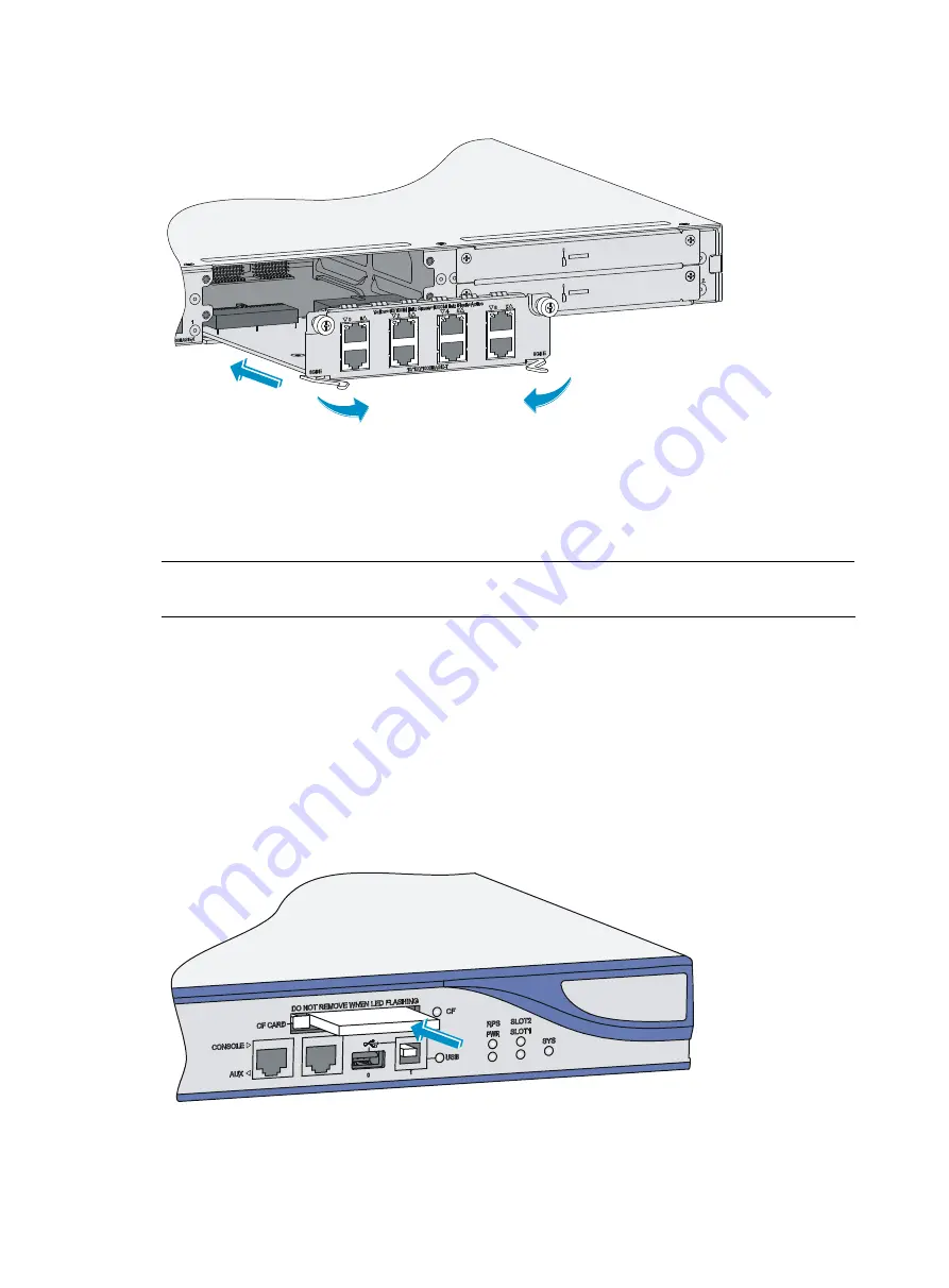 HP A-F1000-E Скачать руководство пользователя страница 19