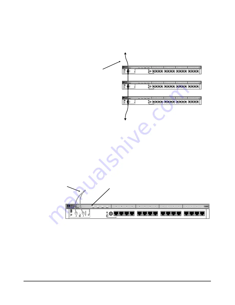 HP AdvanceStack Hub-16U Installation And Reference Manual Download Page 28