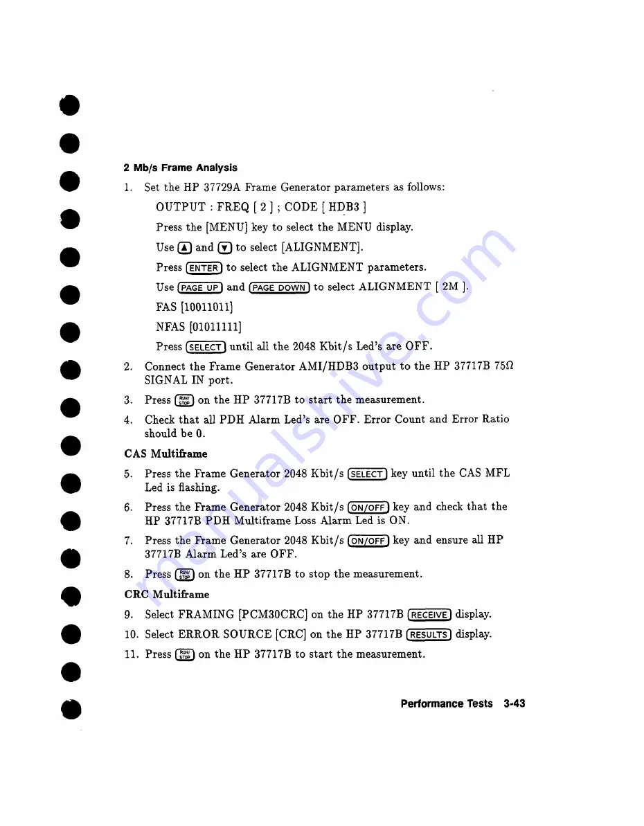 HP Agilent 37717B PDH Скачать руководство пользователя страница 97