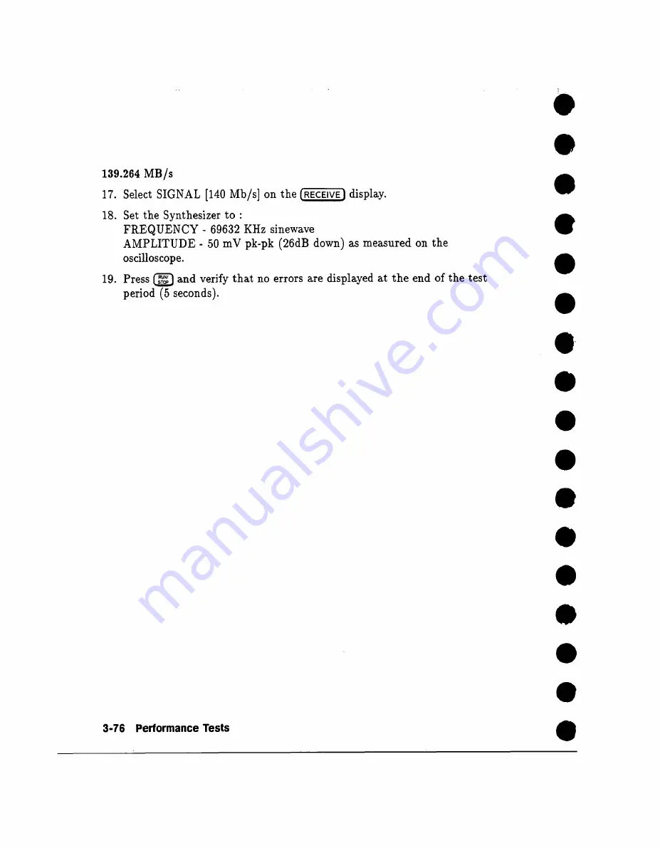 HP Agilent 37717B PDH Calibration Manual Download Page 130