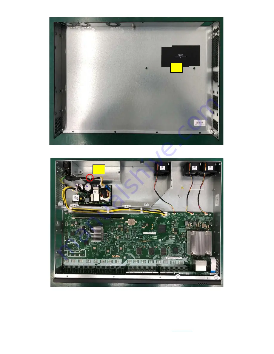 HP Aruba 6300F24G 4SFP56 Product End-Of-Life Disassembly Instructions Download Page 4