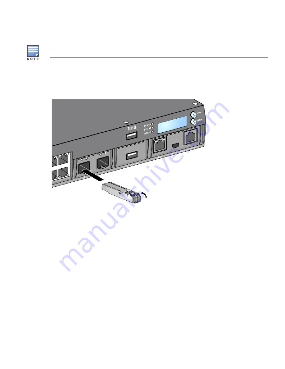 HP Aruba 7010 Series Installation Manual Download Page 23