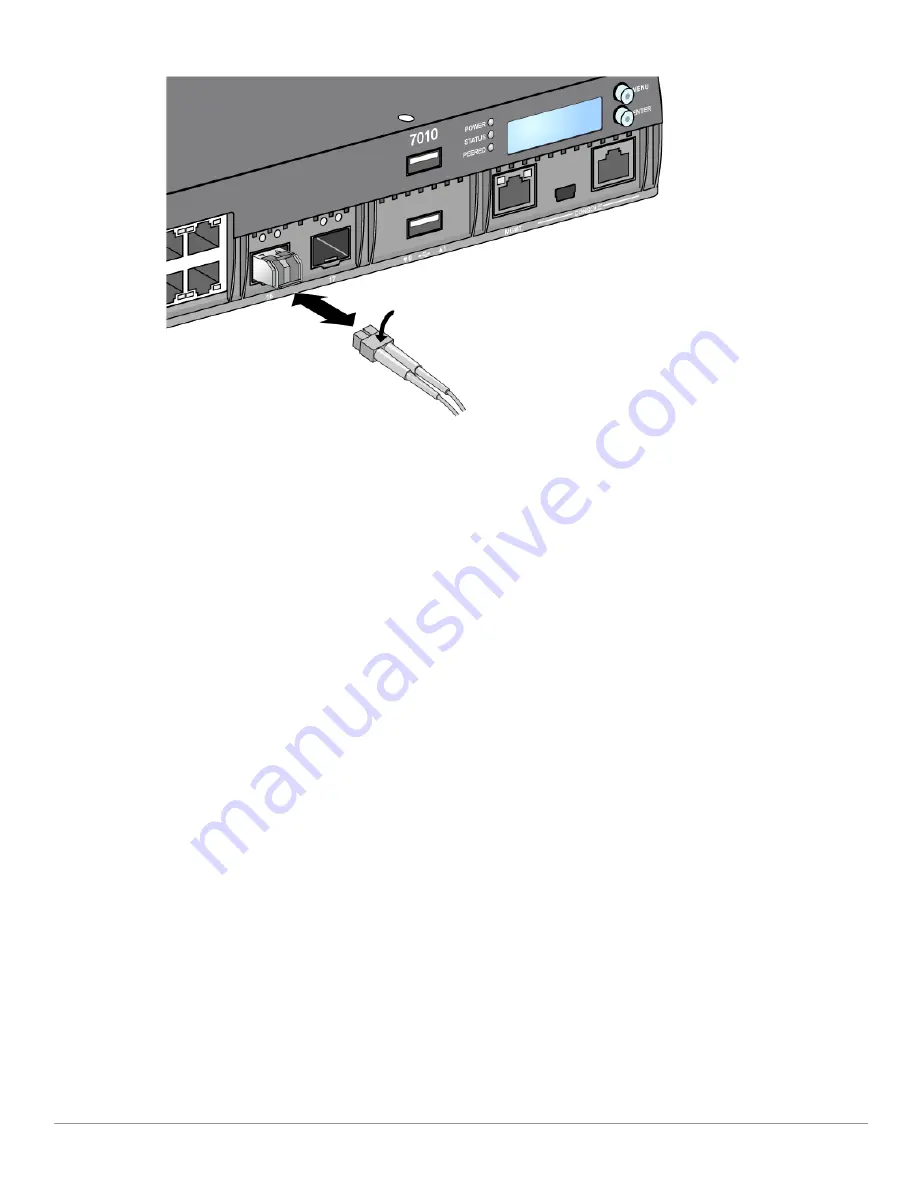 HP Aruba 7010 Series Installation Manual Download Page 24