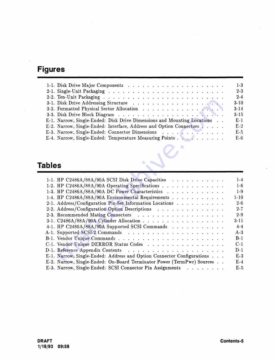 HP C2486A Technical Reference Manual Download Page 9