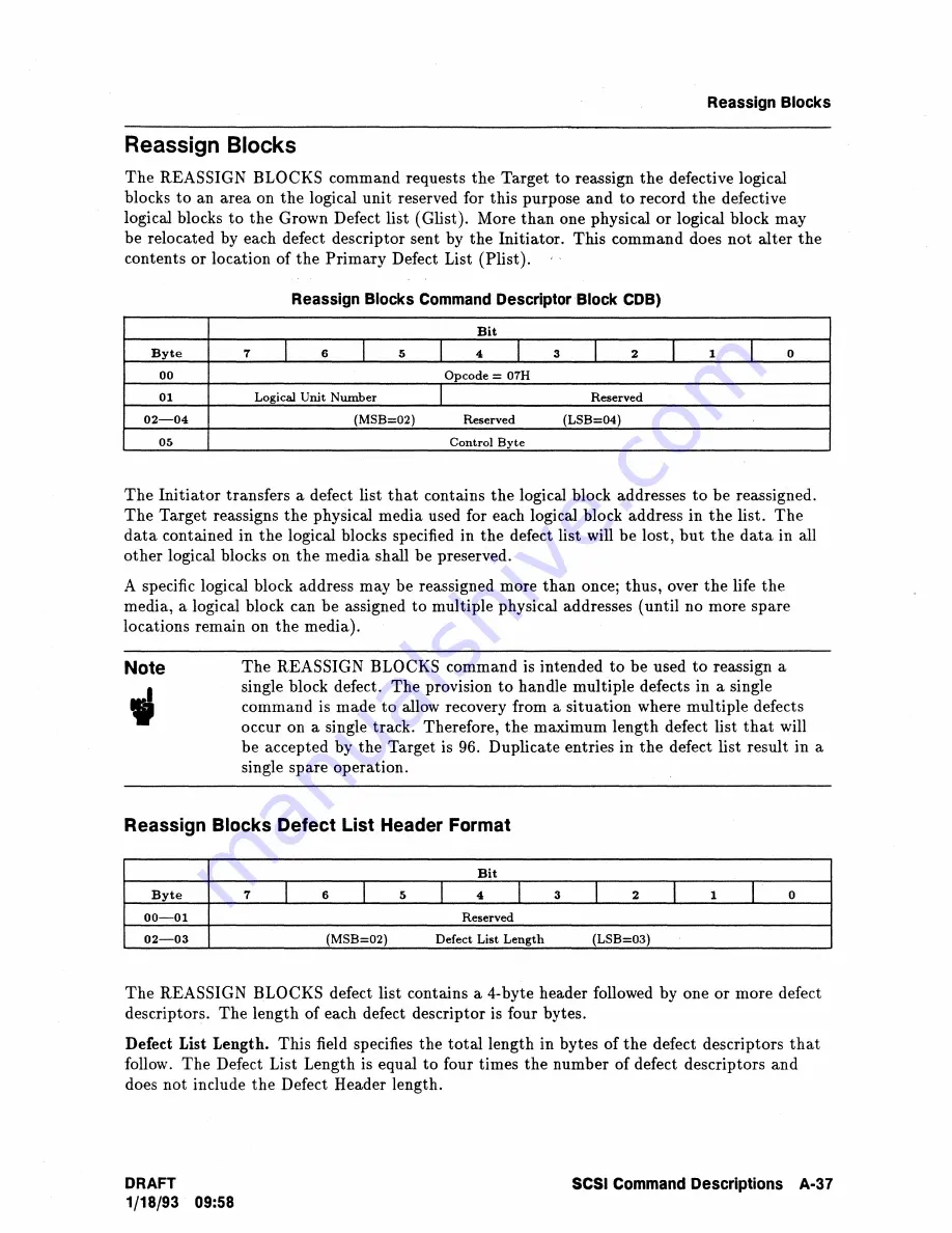 HP C2486A Technical Reference Manual Download Page 93