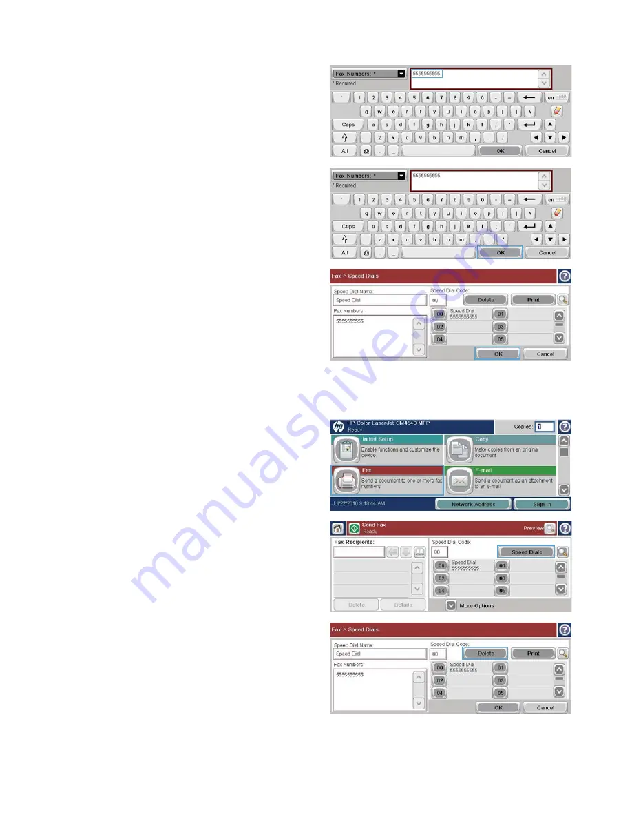 HP CC487-91209 Fax Manual Download Page 124