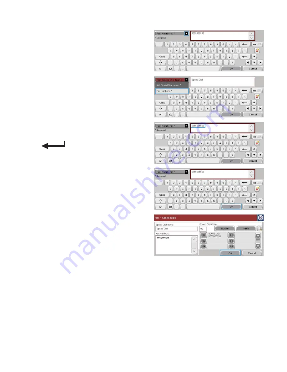 HP CC487-91209 Fax Manual Download Page 125