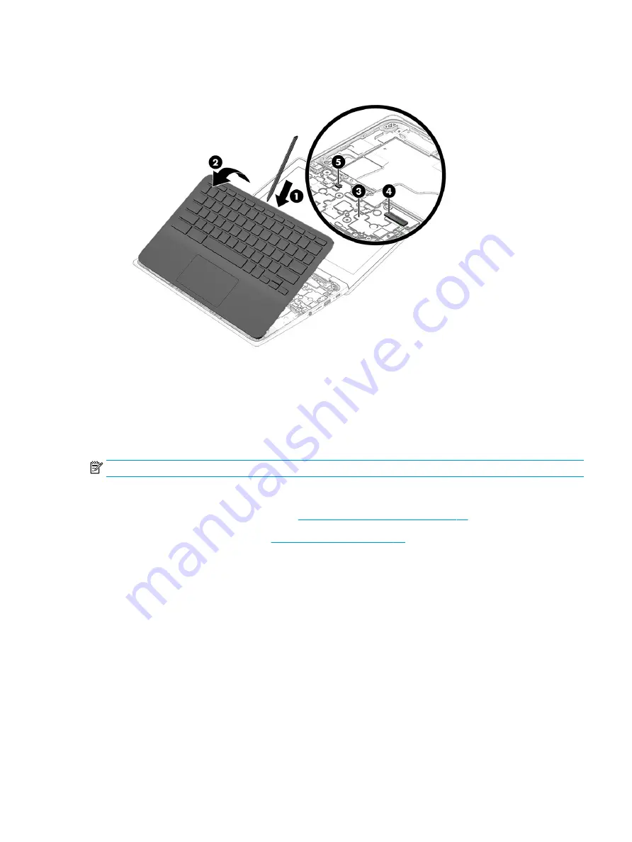 HP Chromebook 11MK G9 EE Maintenance And Service Manual Download Page 39