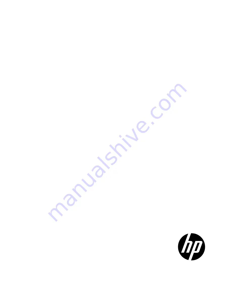 HP CL2100 G3 407S User And Maintenance Manual Download Page 1