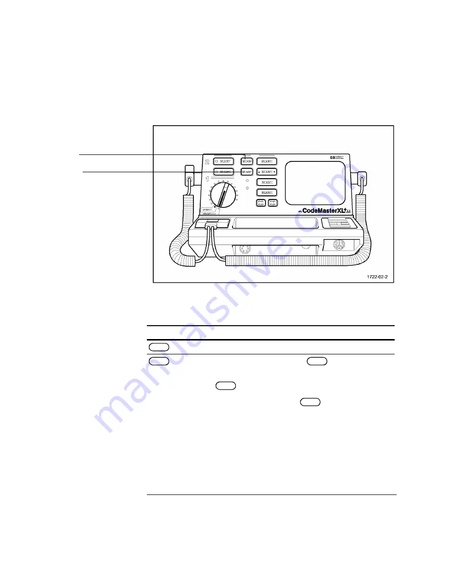 HP CodeMaster XL+ M1722A User Manual Download Page 15