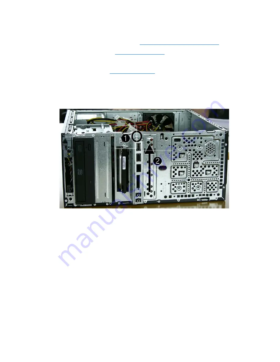 HP Compaq 500B Microtower Maintenance And Service Manual Download Page 39