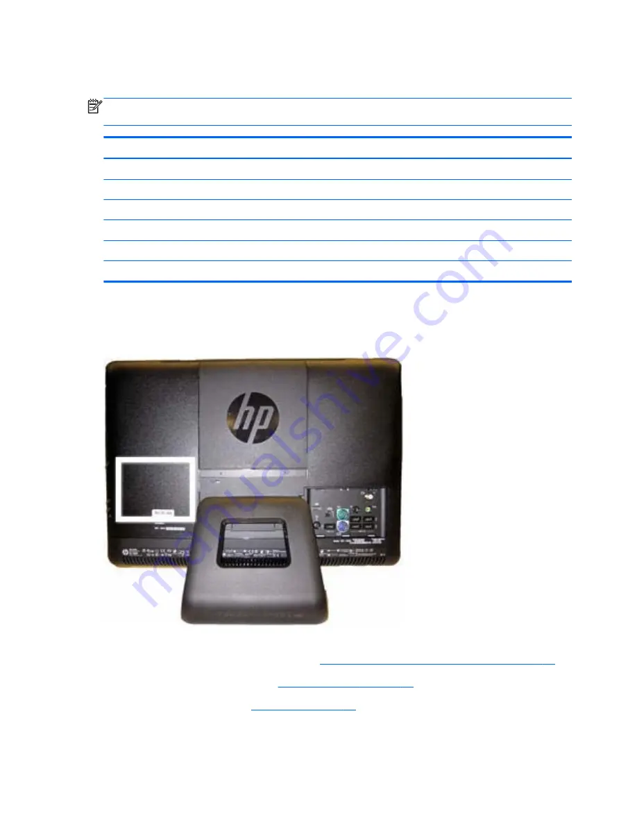 HP Compaq 6000 Pro SFF Maintenance & Service Manual Download Page 58