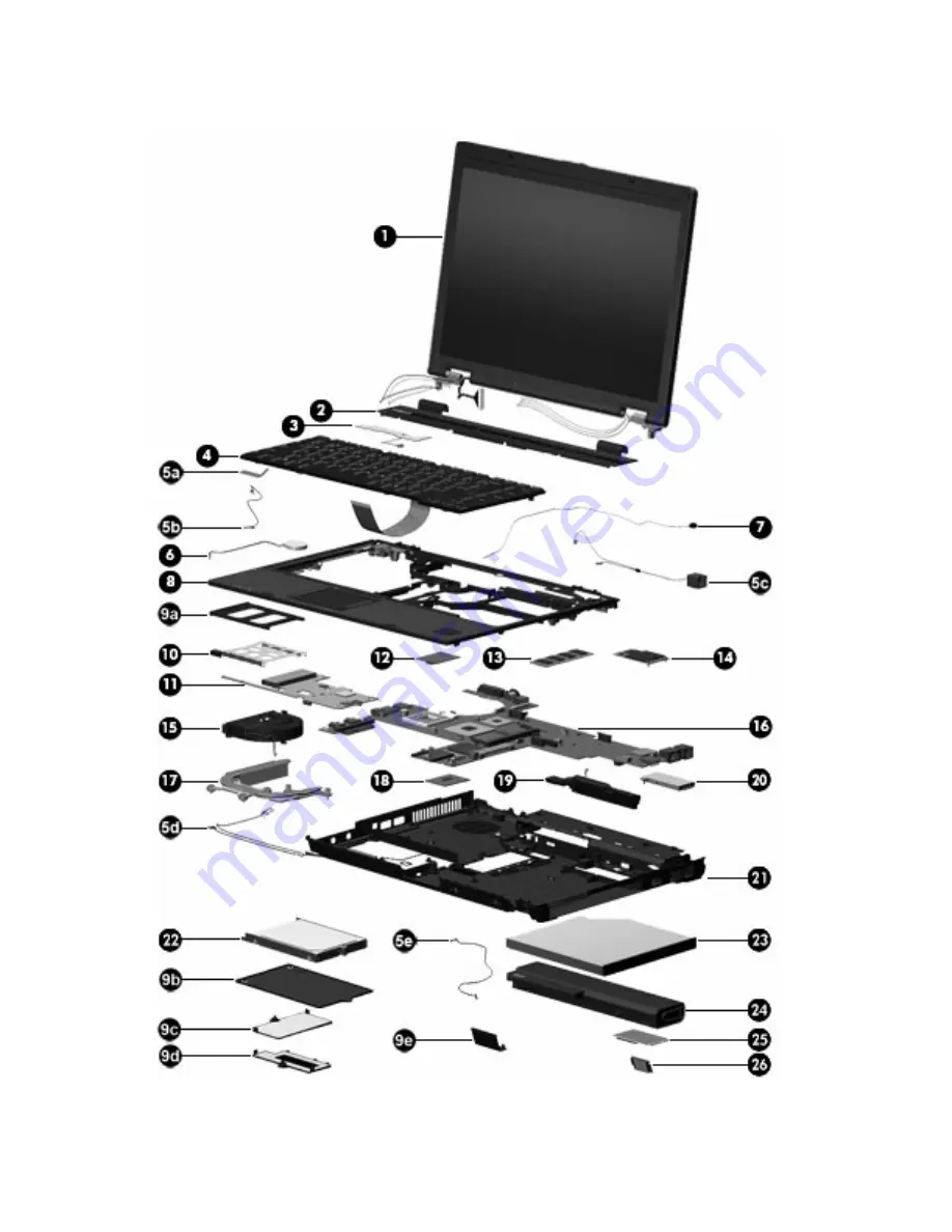 HP Compaq 6910p Maintenance And Service Manual Download Page 26