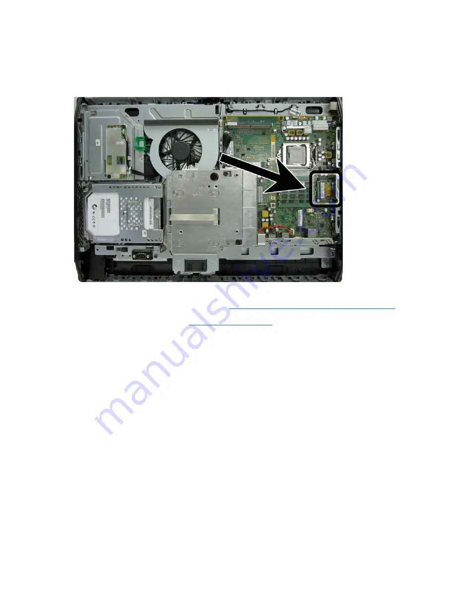 HP Compaq Elite 8300 All-in-One Maintenance & Service Manual Download Page 110