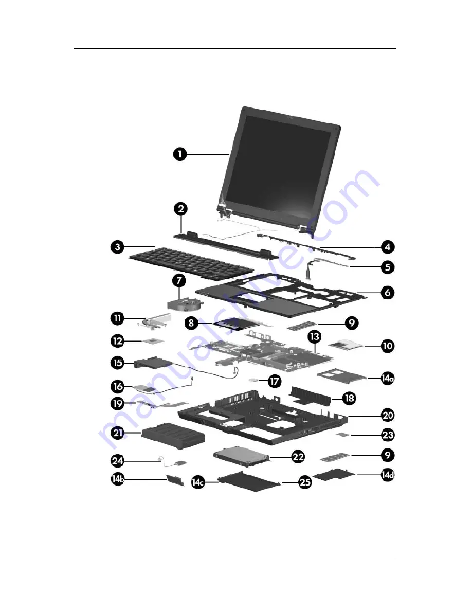 HP COMPAQ NC4200 Maintenance And Service Manual Download Page 63