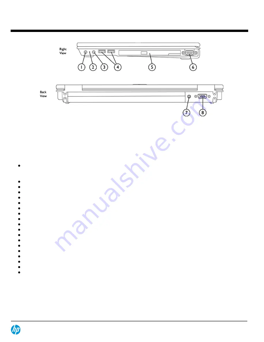 HP Compaq NC8230 Overview Download Page 2