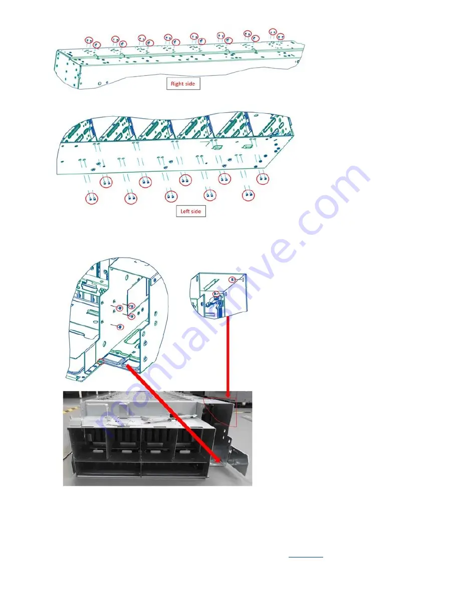 HP Cray Cls 4U 106-10TB Disassembly Instructions Manual Download Page 24