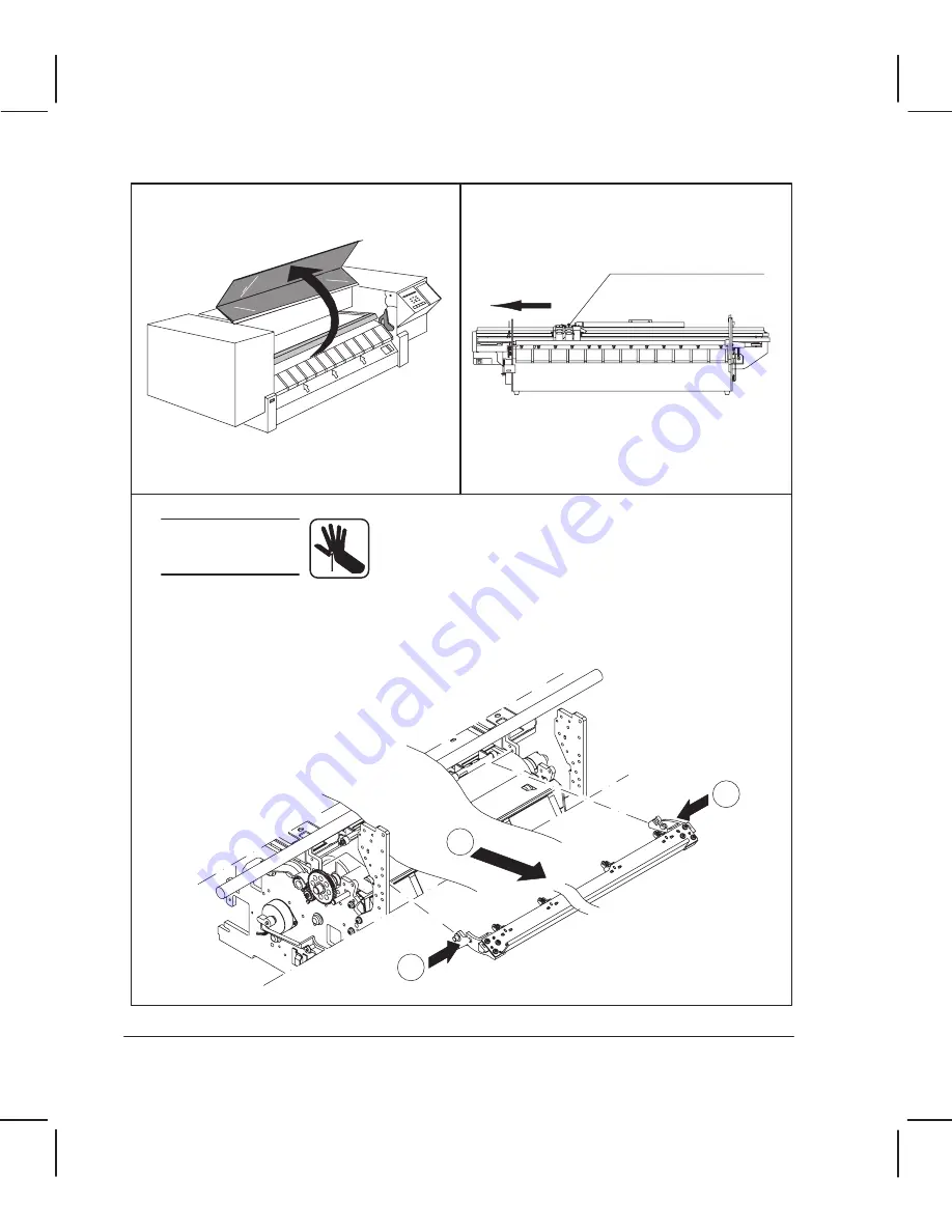 HP DesignJet 200 Service Manual Download Page 120