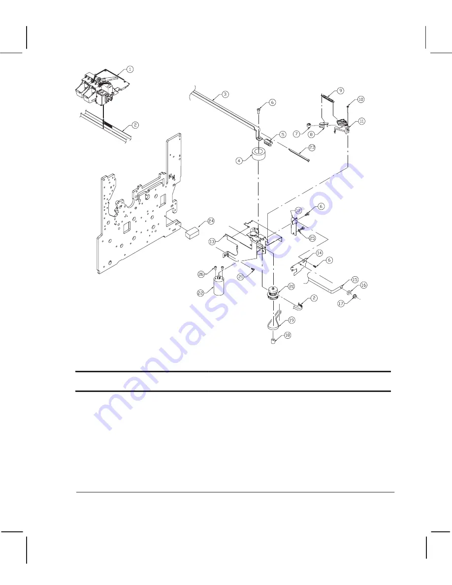 HP DesignJet 200 Service Manual Download Page 211