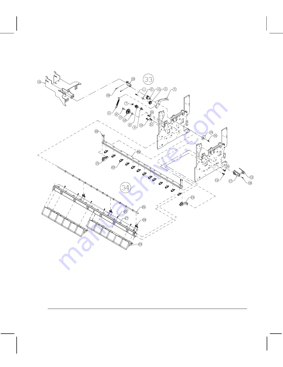 HP DesignJet 200 Service Manual Download Page 219