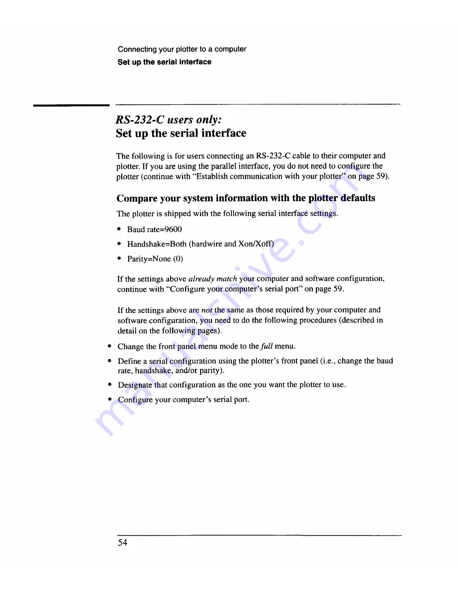 HP DesignJet 650C C2858B Setting Up Download Page 65