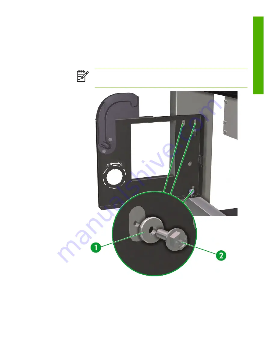 HP Designjet 8000s Series Installation Manual Download Page 78