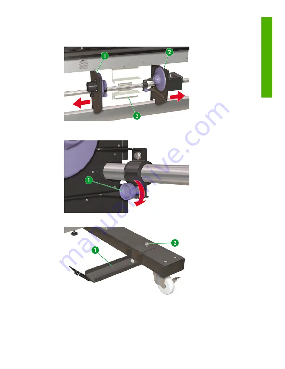 HP Designjet 8000s Series Installation Manual Download Page 152