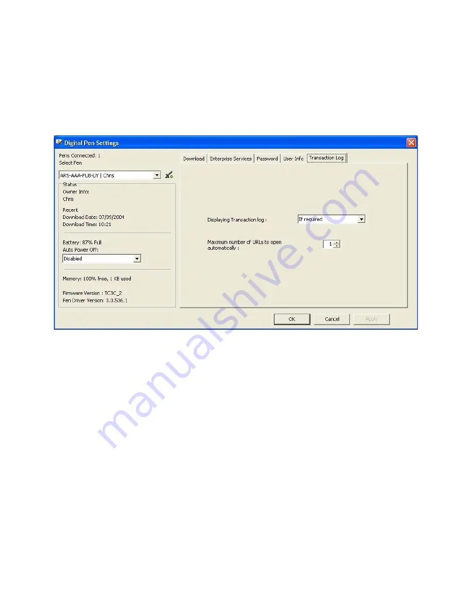 HP Digital Pen 250 User Manual Download Page 25