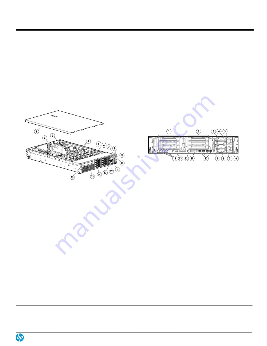 HP DL380z Quickspecs Download Page 1