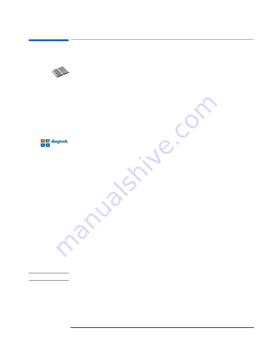 HP e-diagtools 4.0 User Manual Download Page 3