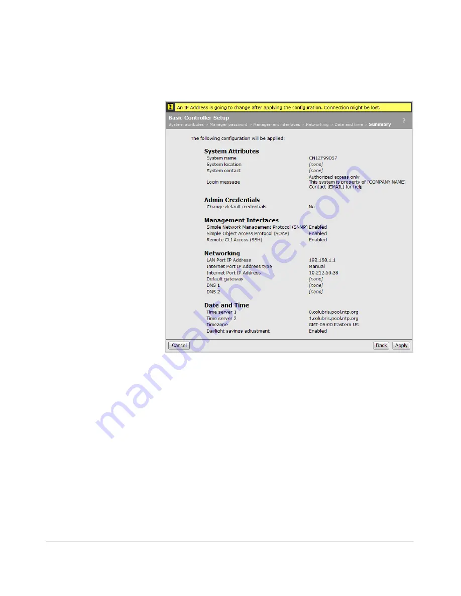 HP E-MSM720 Installation Manual Download Page 29