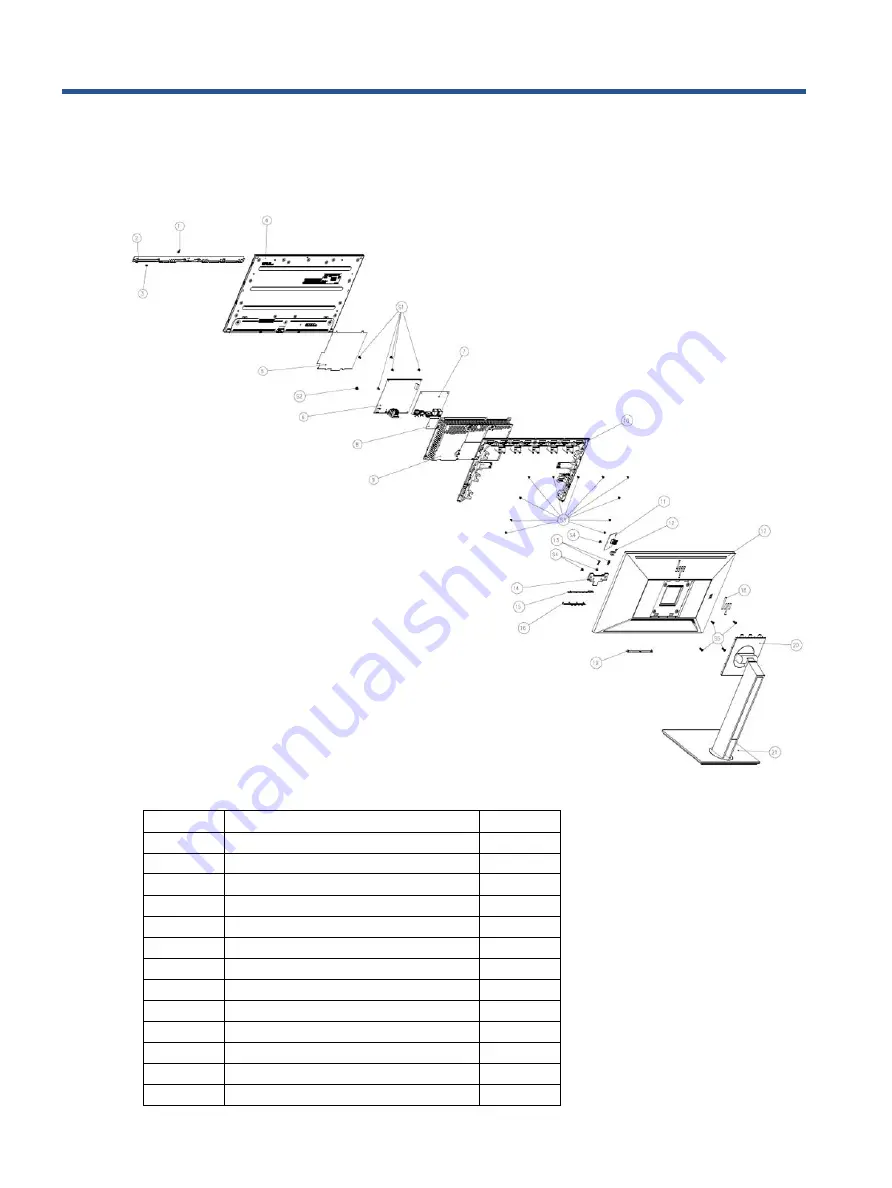 HP E22 G4 Maintenance And Service Manual Download Page 12