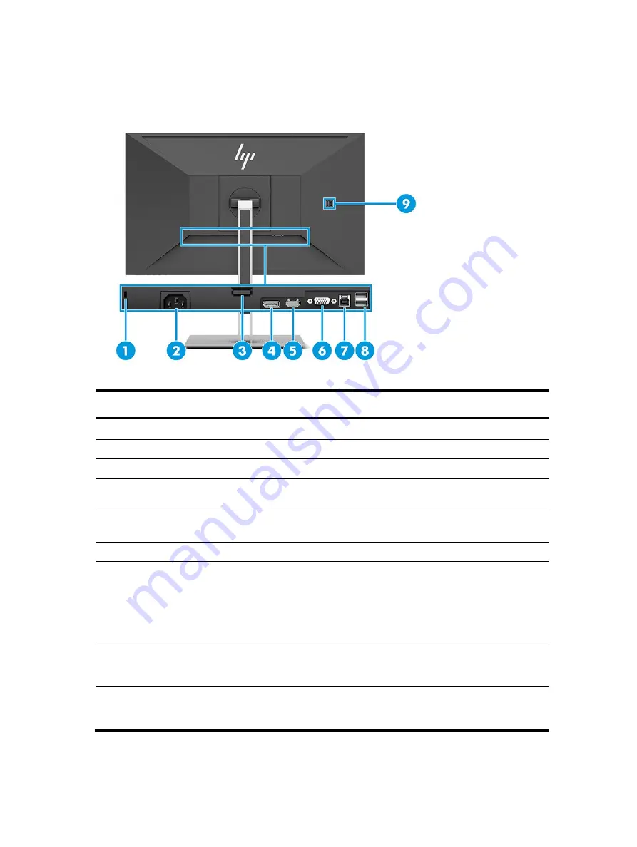 HP E24q G4 Maintenance And Service Manual Download Page 9