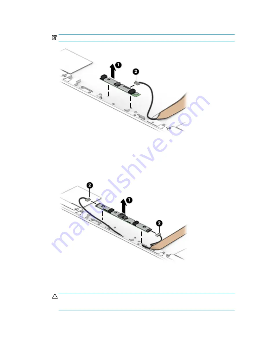 HP EliteBook 1050 G1 Maintenance And Service Manual Download Page 68