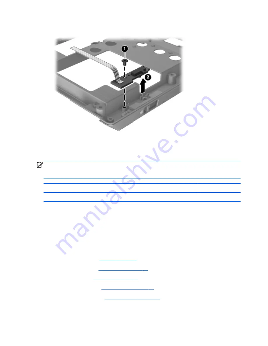 HP EliteBook 2170p Maintenance And Service Manual Download Page 92