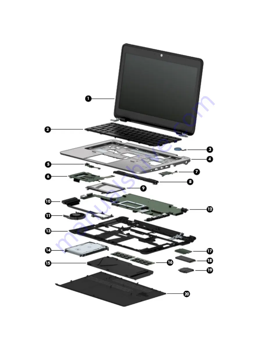 HP EliteBook 820 G1 Скачать руководство пользователя страница 26