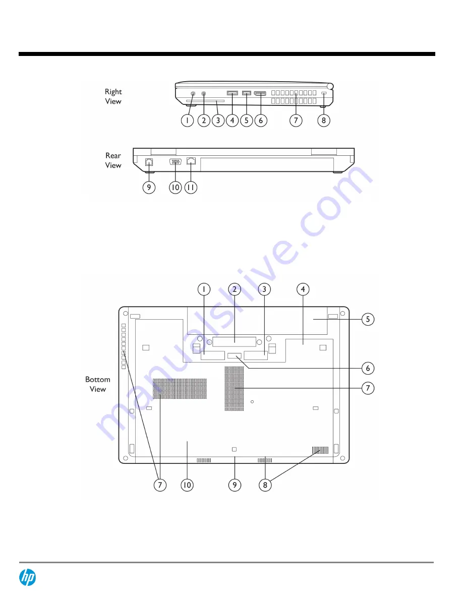 HP EliteBook 8460W Скачать руководство пользователя страница 2