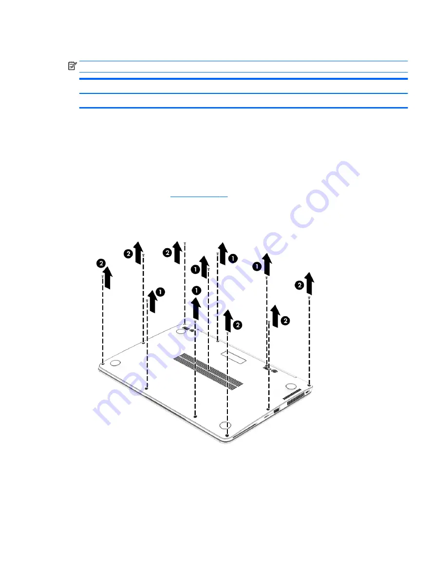 HP EliteBook Folio 1040 G2 Maintenance And Service Manual Download Page 41