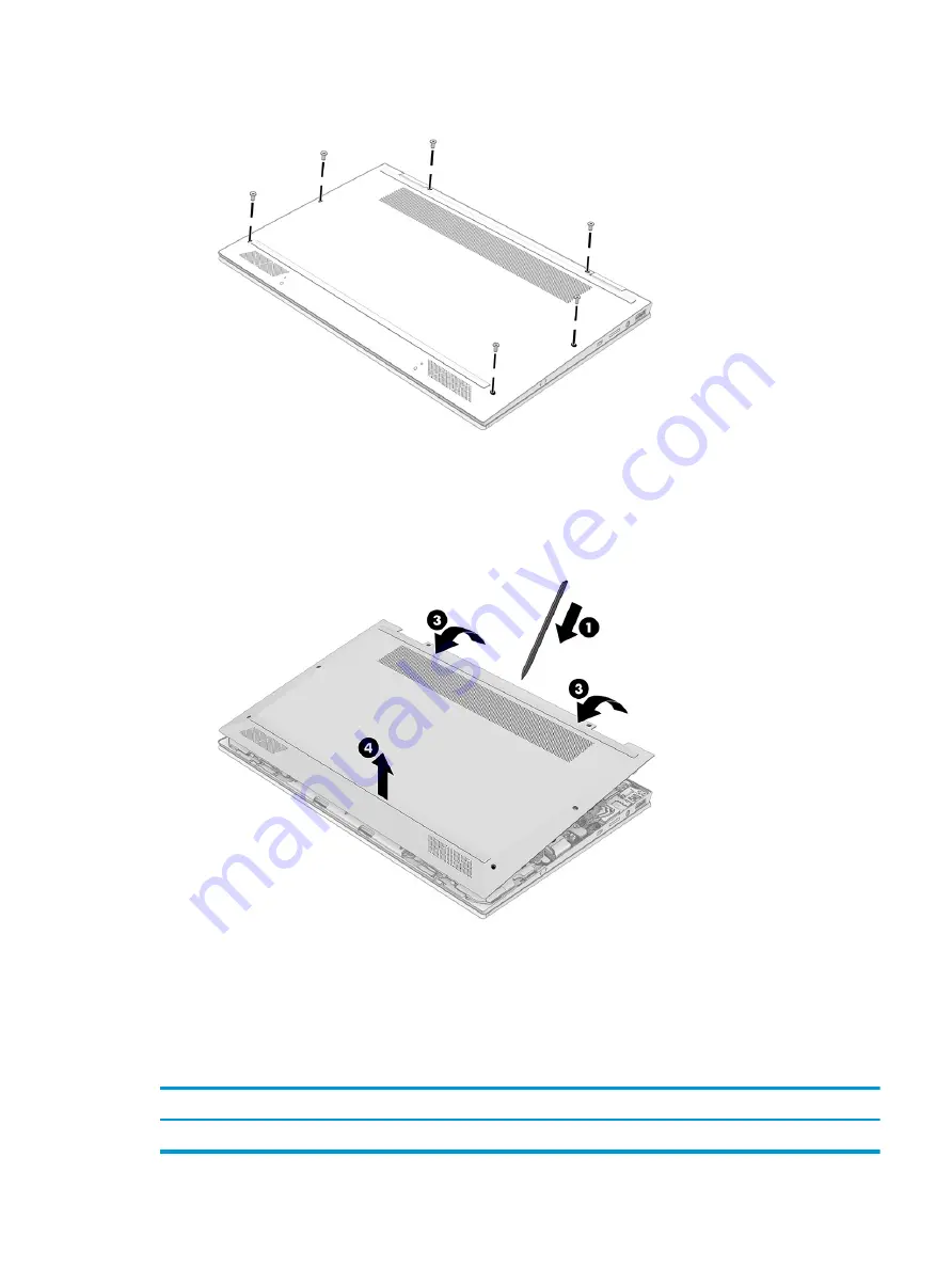 HP EliteBook x360 1040 G5 Maintenance And Service Manual Download Page 53