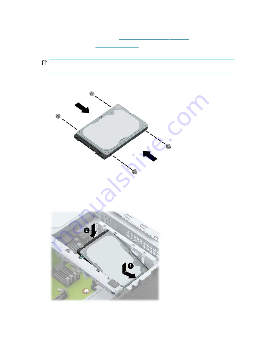 HP EliteDesk 705 G4 Maintenance And Service Manual Download Page 62