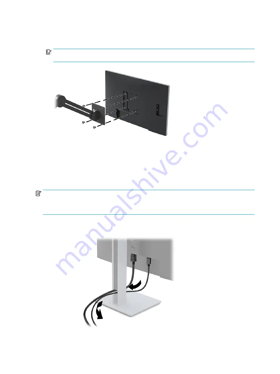 HP EliteDisplay E243d 23.8 User Manual Download Page 16