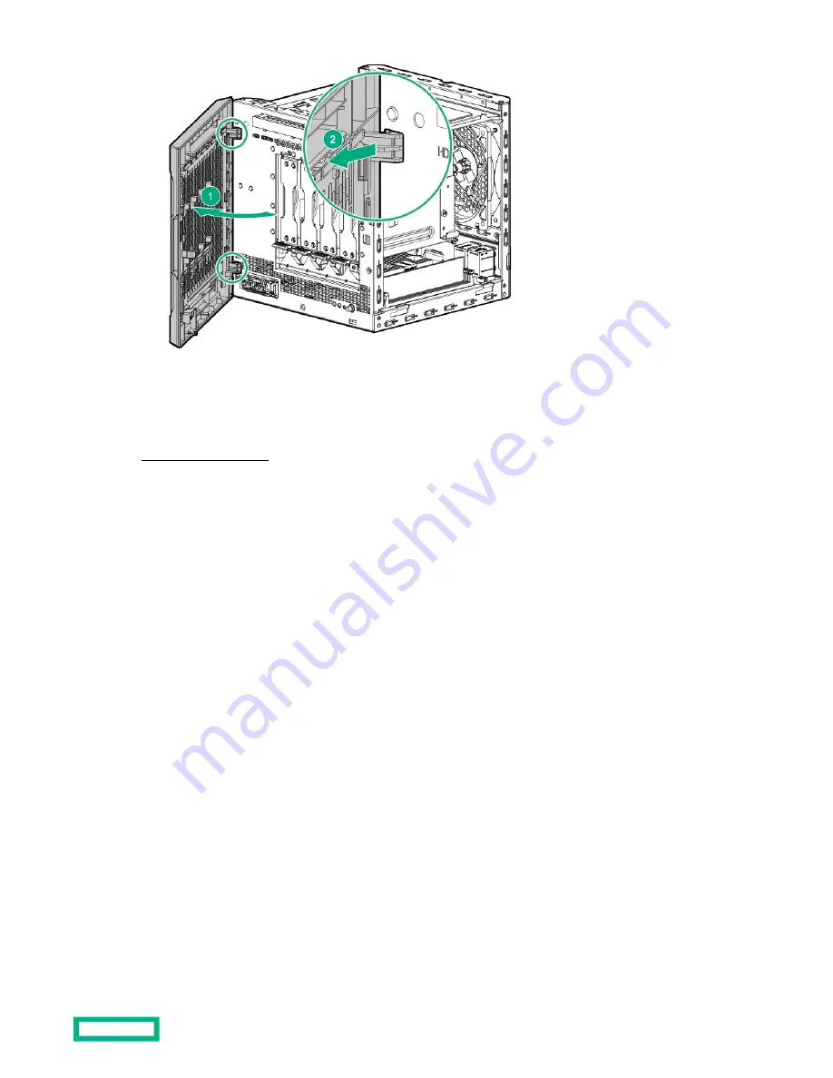 HP Enterprise ProLiant MicroServer Gen10 User Manual Download Page 28