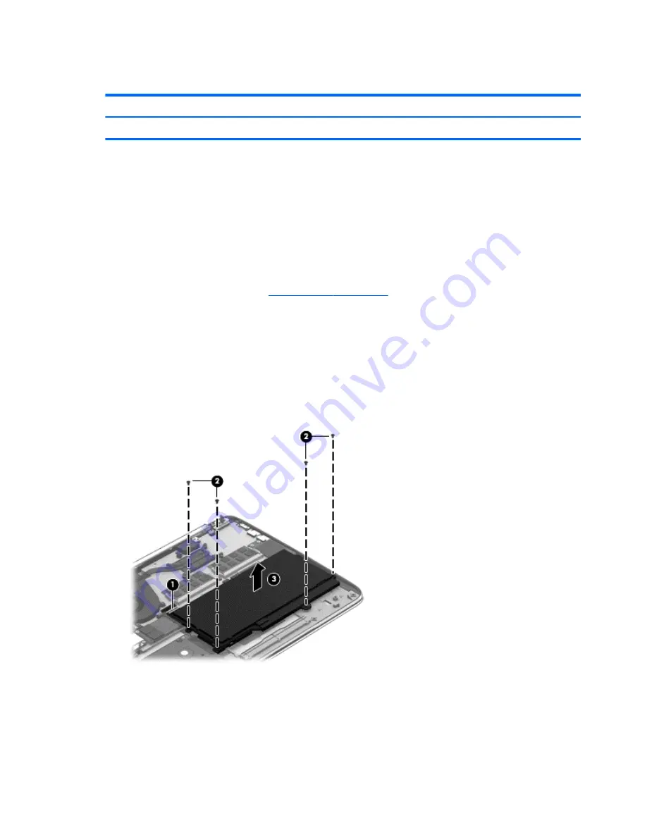 HP ENVY m6 Sleekbook Maintenance And Service Manual Download Page 40